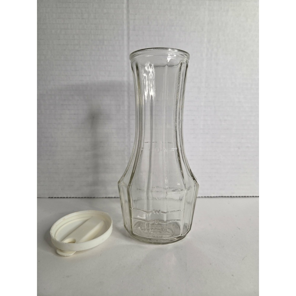 VTG Good Seasons Cruet 1970's Salad Dressing Shaker Mix Bottle w/ White Lid B4 - Picture 3 of 7